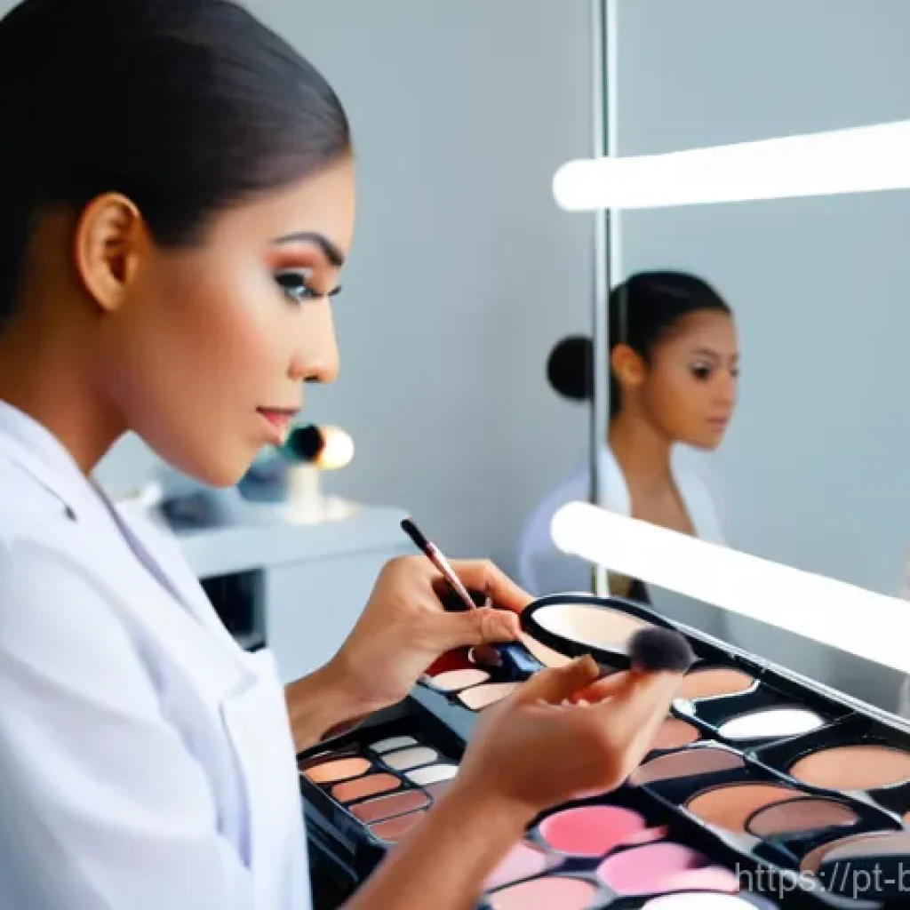 메이크업 관련 장학금과 지원금 정보 - **Prompt 1: Aspiring Makeup Artists in a Vocational Workshop**
    "A vibrant and diverse group of y...