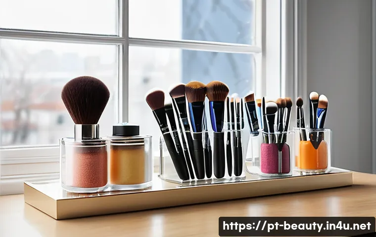 메이크업 소품 관리와 유지 보수 관련 이미지 1